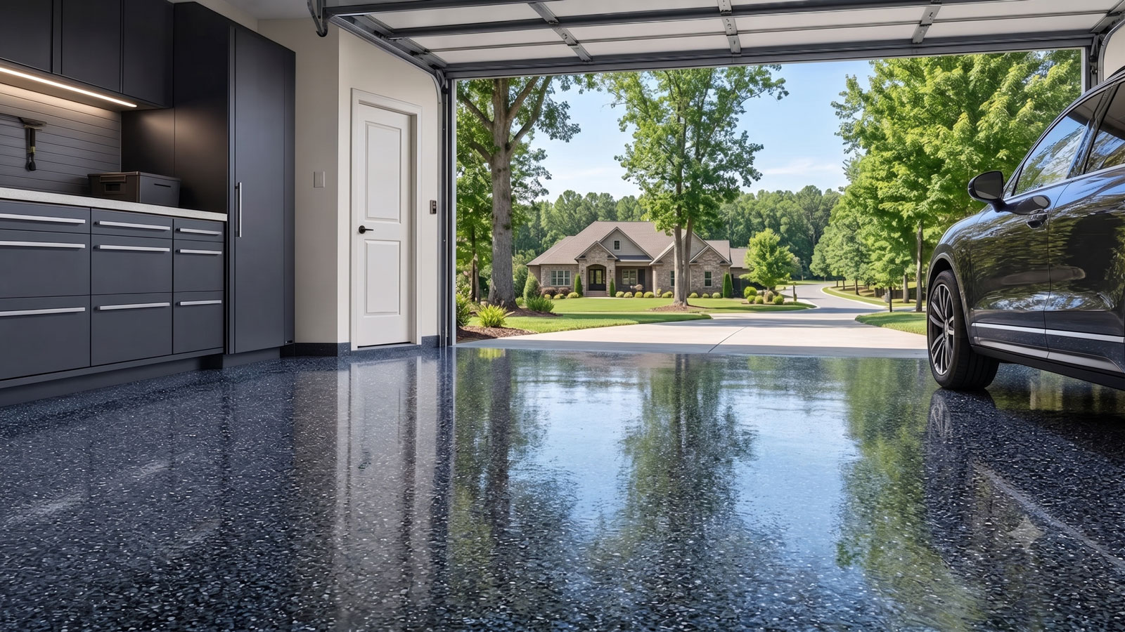 Garage Floor Coating in Gorham, ME